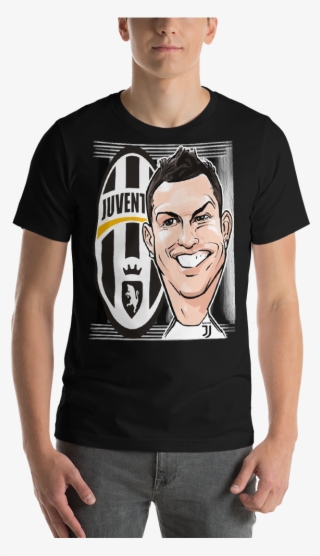Cristiano Ronaldo Cr7 Cartoon Caricature Juventus Fc - Motivational T Shirts