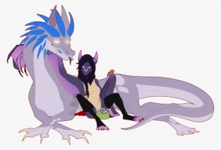 Just A Married Couple Eating Fried Chicken <3 - Cartoon