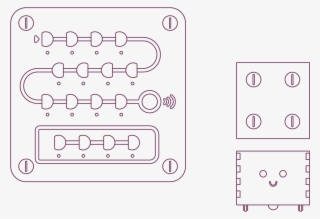 2d Technical Animated Images Of Cubetto Front View - Circle