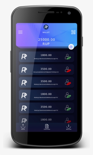 Rupee Blockchain - Smartphone