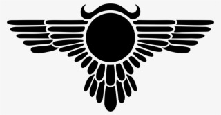 Winged Sun Symbol Logo Art - Aguila Simbolo Png