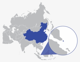 Connor Corporation - Asia Map Silhouette