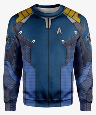 3d Captain Kirk Star Trek Beyond Full Print T Shirt - Zipper