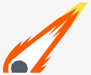 Meteor Clipart Clear Background - Comet Transparent Background