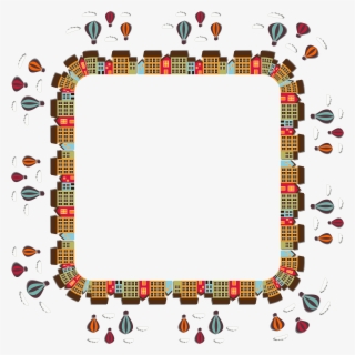 This Free Icons Png Design Of Hot Air Balloons Cityscape