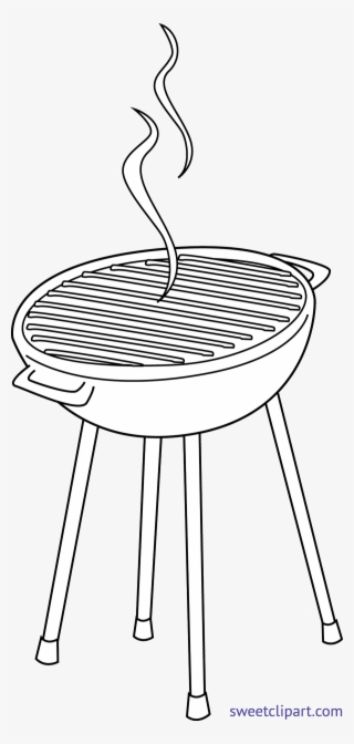 Svg Royalty Free Download Bbq Grill Clipart - Barbeque Clipart Black And White
