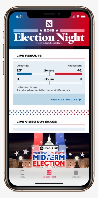 Iphonexs Gld Pf Electionnight Pr Screen - Election Real Time Results