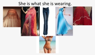 Women Wearing - Silk