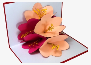 Happy Women's Day Card - Artificial Flower