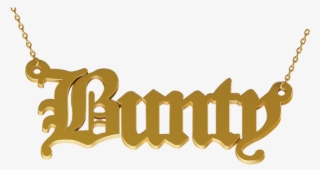 Personalised Name Necklace - Chain