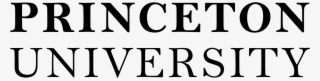 Princeton Text Logo - Princeton University And White And Transparent