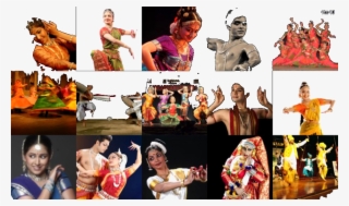 Image Of Indian Dances - Collage