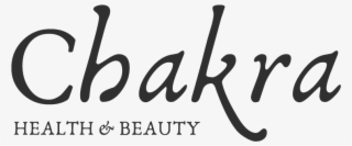 Chakra Health Wellbeing Footer Logo - Calligraphy