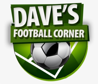 Dave's Football Corner Podcast Show Logo - Dribble A Soccer Ball