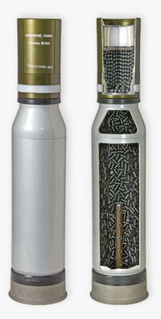 120mm M1028 Canister - 120mm Canister Round