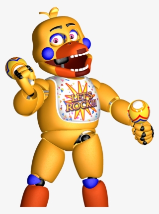 Rockstar Chica [render] By Arrancon - Fnaf Rockstar Chica Png