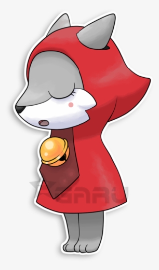 Looks Like Wolf Ate Red Riding Hood Girl And All Piroskies - Big Bad Wolf Fakemon