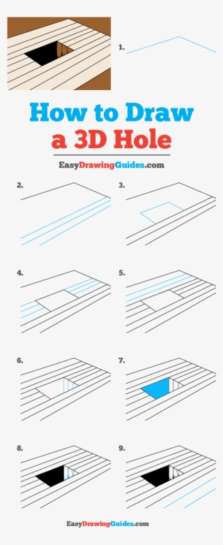 How To Draw 3d Hole - Notting Hill Coffee