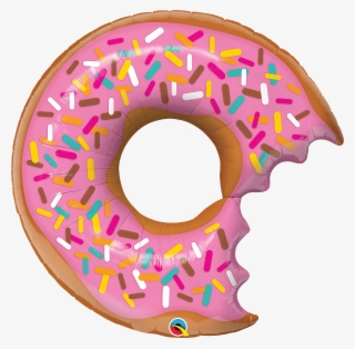 Shape Bit Sprinkles Helium Balloon Balloons - Donut Balloon