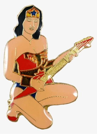 Vintage Wonder Woman Pin, Vintage Pin, Peabe, Peabe - Cartoon