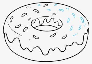 How To Draw Donut - Easy To Draw Doughnut