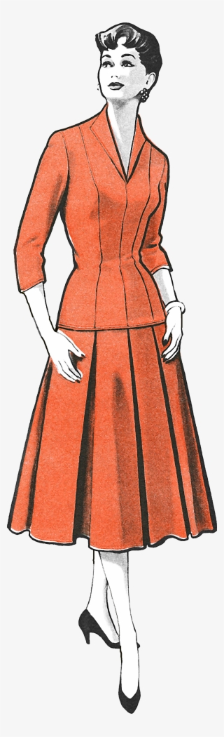 Woman Girl Lady Vintage Beauty 1348365 - Vintage Lady Png