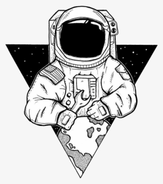 Download - Astronaut Pen Art