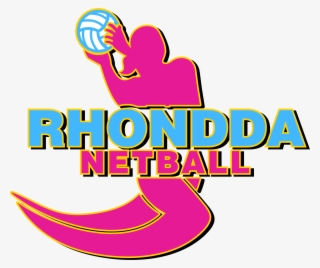 Rhondda Netball With Thicker Paler Yellow Keyline Shadow