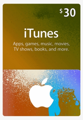 Itunes Gift Card $30 - Itunes Gift Card