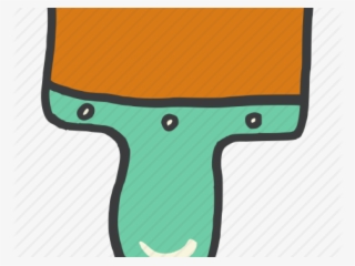 Paint Brush Clipart Painting Building - Illustration