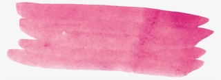 Watercolor Painting Ink Brush Paintbrush - Pink Paint Brush Png