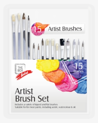 Artists Paint Brush Set - Poster