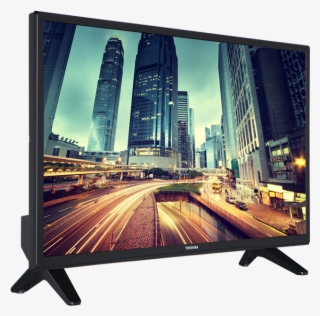32" Toshiba Hd Ready Tv Perspective-left - Many Cars City