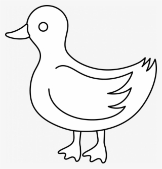 976 X 1024 9 - Clipart Duck Black And White Transparent