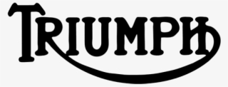 Triumph Motorcycles Logo Decal Sticker, Triumph - Triumph