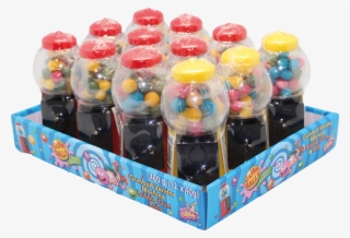 Bubble Gum Machine 7 Inch - Glass Bottle