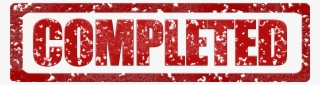 One Hundred Percent Complete Stamp 459227 - Completed Project