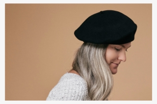 Ivan Budsky Black Beret Womens Styling - Beanie