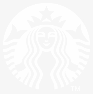 Starbucks Logo Png - Starbucks Logo White Transparent
