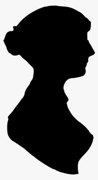 Open - Jane Austen Silhouette
