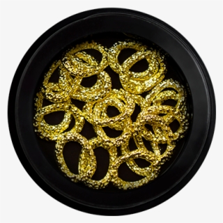 Liquid Stone Oval Jewel Frame - Circle