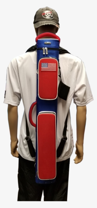 Red White And Blue Pool Cue Case