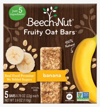 Banana Fruity Oat Bars™ - Beech Nut Bars