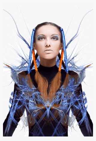 Futuristicgirl Fujifilm Membranes Transparant Background - Futuristic Girl Png