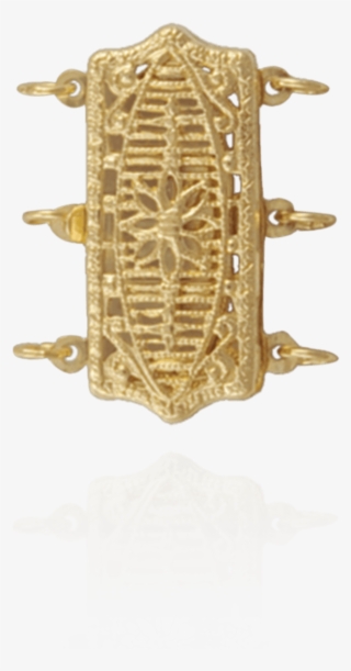 Filigree Pearl Clasp - Emblem