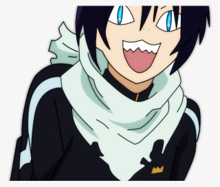Simple Transparent Kawaii Anime Face - Yato Noragami Troll Face
