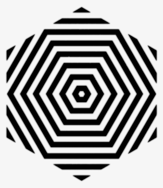 Hexagon Sticker - Actress Splazsh