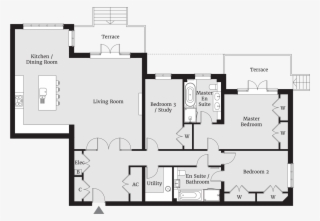 Woodlands Lodge Floor Plans Plot3 - Floor Plan