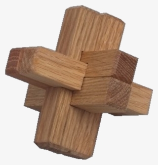 Triple Cross - Chinese Wooden Puzzle 6 Pieces