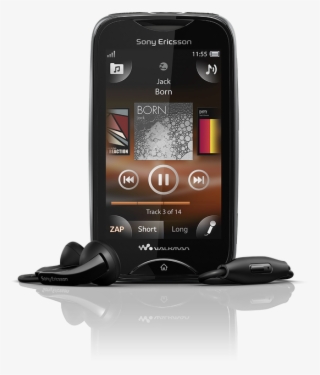 Shijia Black Chrome Front Hs Scr3 1 - Sony Ericsson Mix Walkman